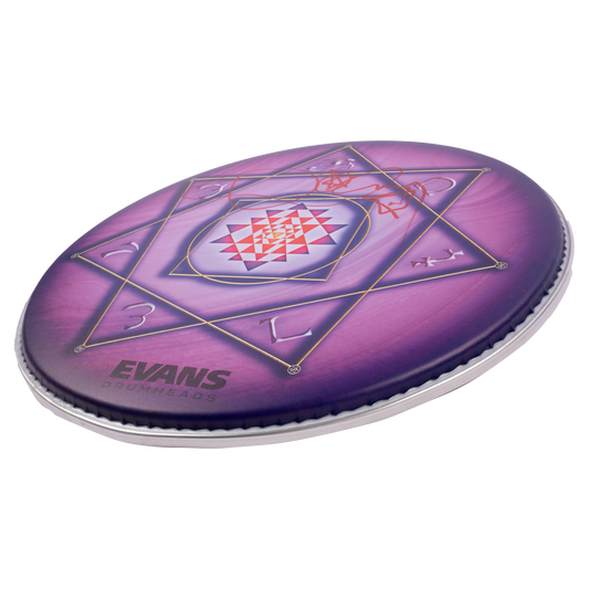Signed Purple Drumhead