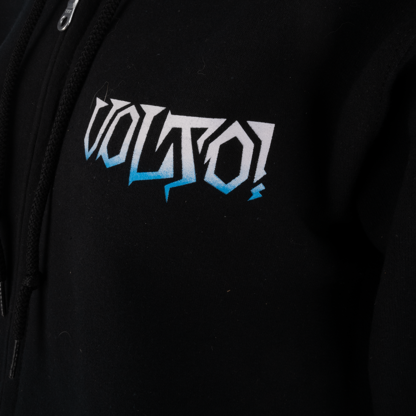 Volto - Black Zip Up Hoodie (totem)