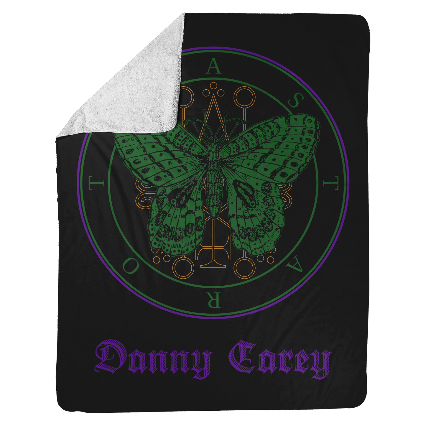Astaroth Sherpa Fleece Blanket