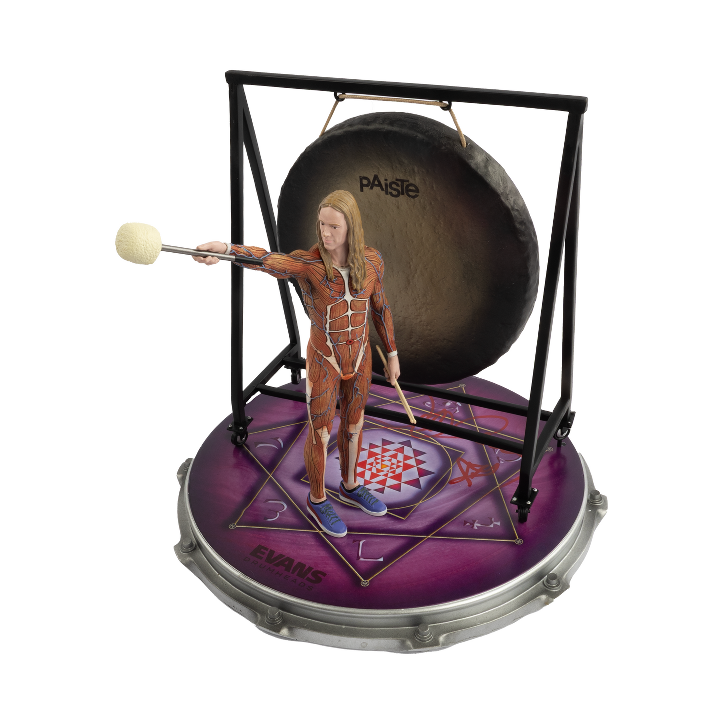 Danny Carey x KnuckleBonz - Muscle Statue (Signed)
