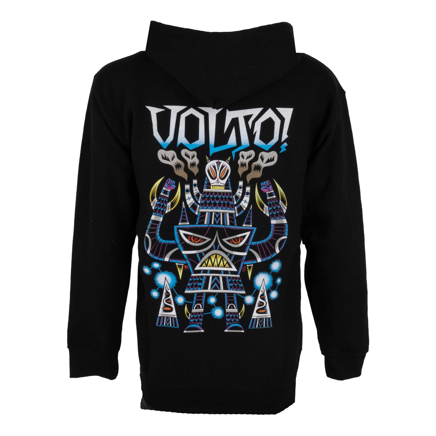Volto - Black Zip Up Hoodie (totem)