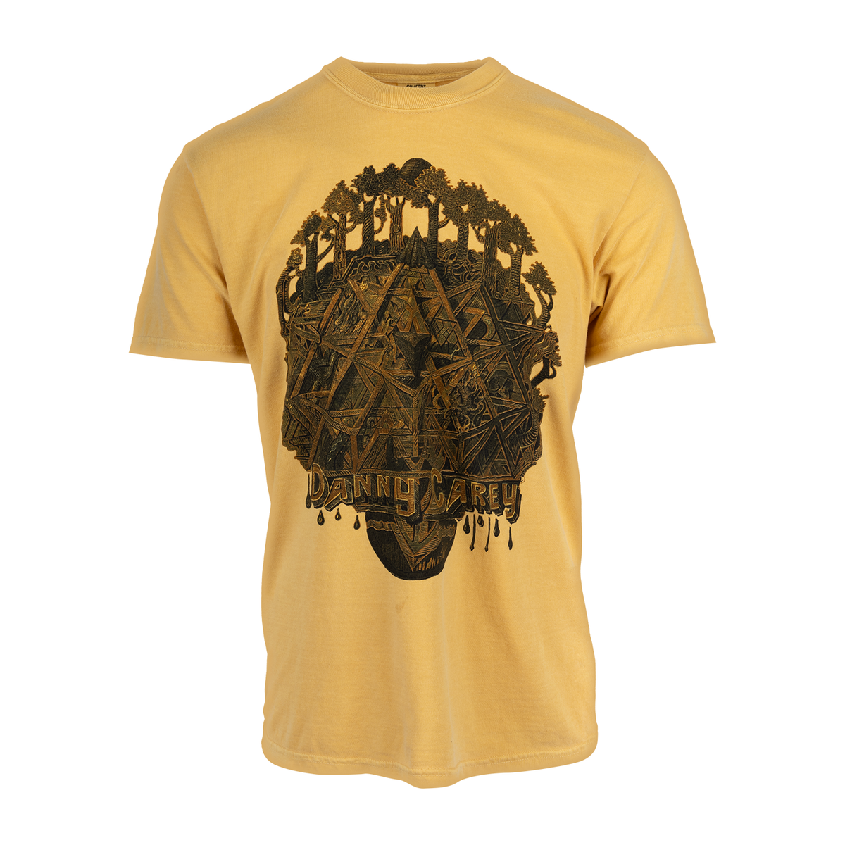 Terra Arcana Tee - Mustard (David Welker)